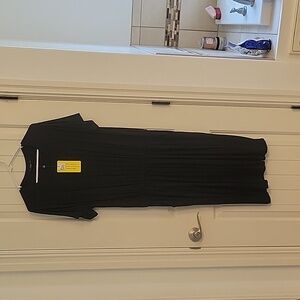Casual black dress xl